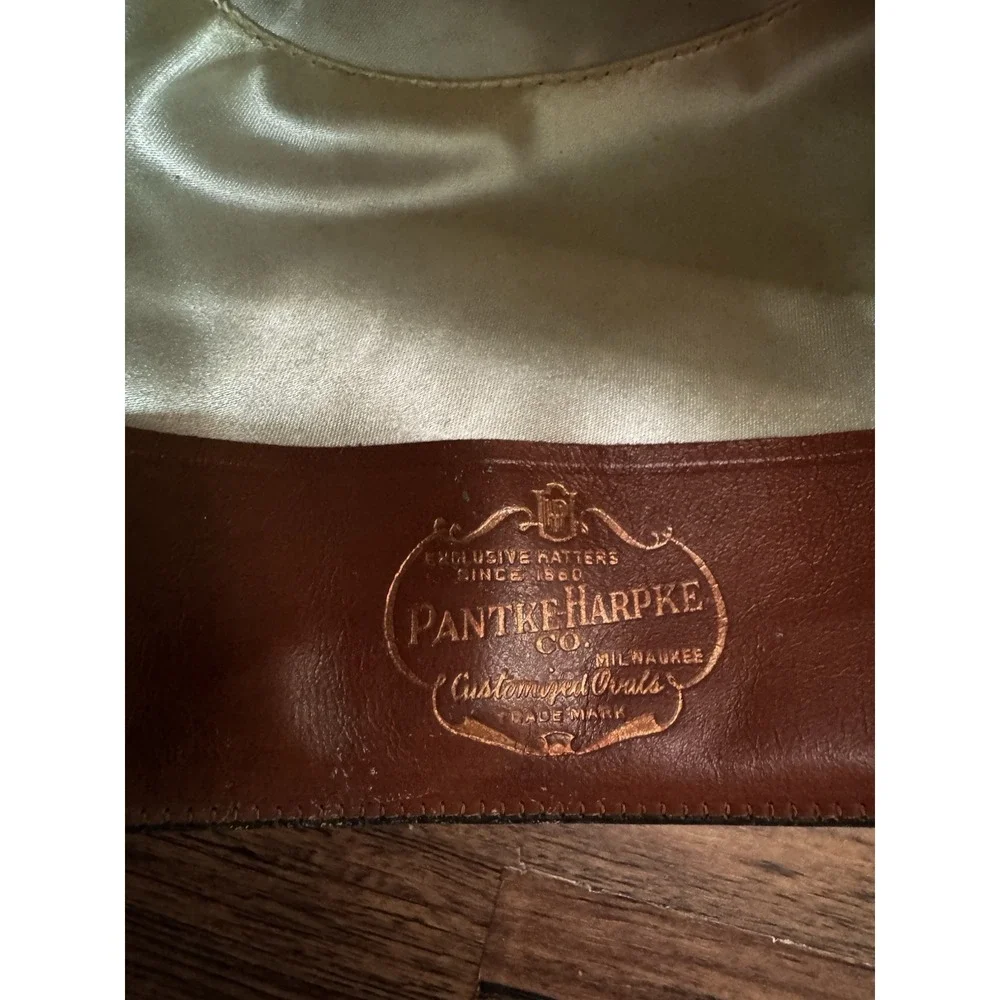 VTG Mallory Wool Fedora Hat with Decorative Rope Band Western Style‎